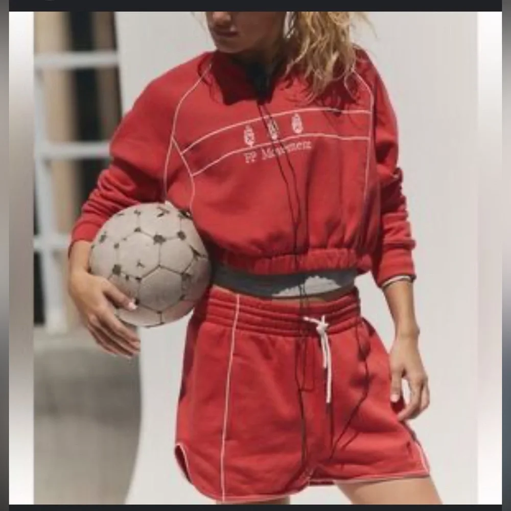 Free People chic red